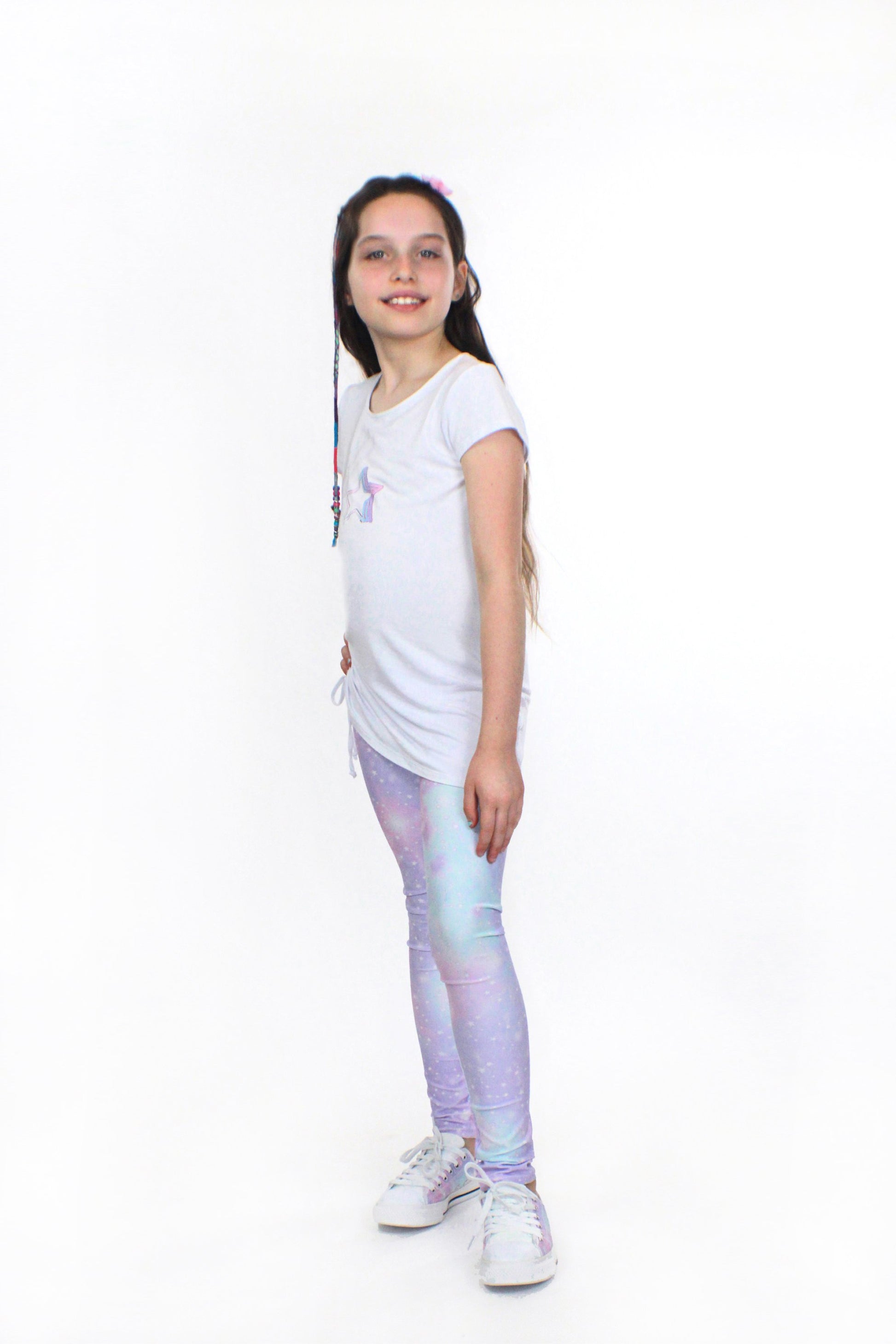 Amy, asymmetric pull string Blouse
