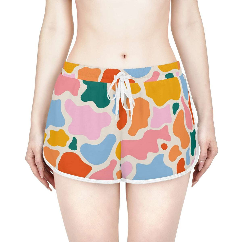 Women's Athletic Shorts - Botanical