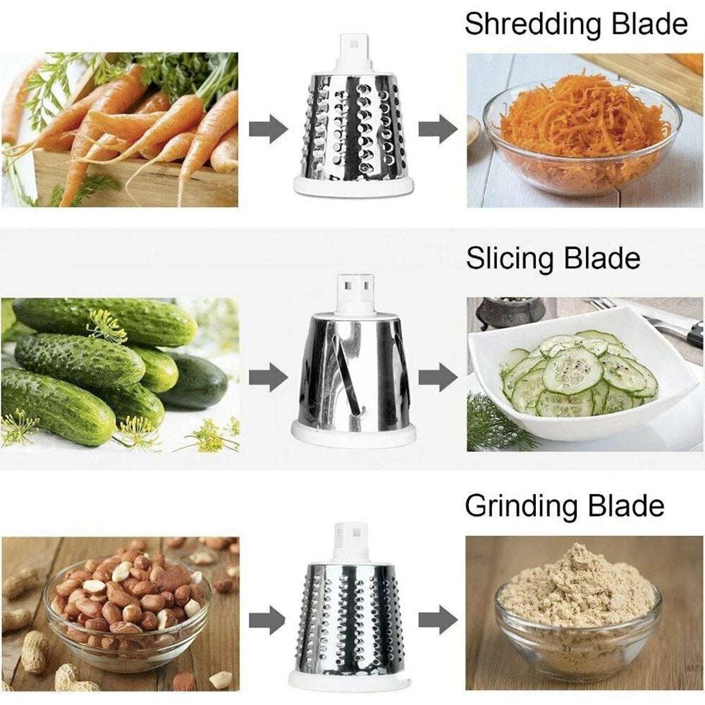Multi-functional Stainless Steel Kitchen Slicer Grater Kit